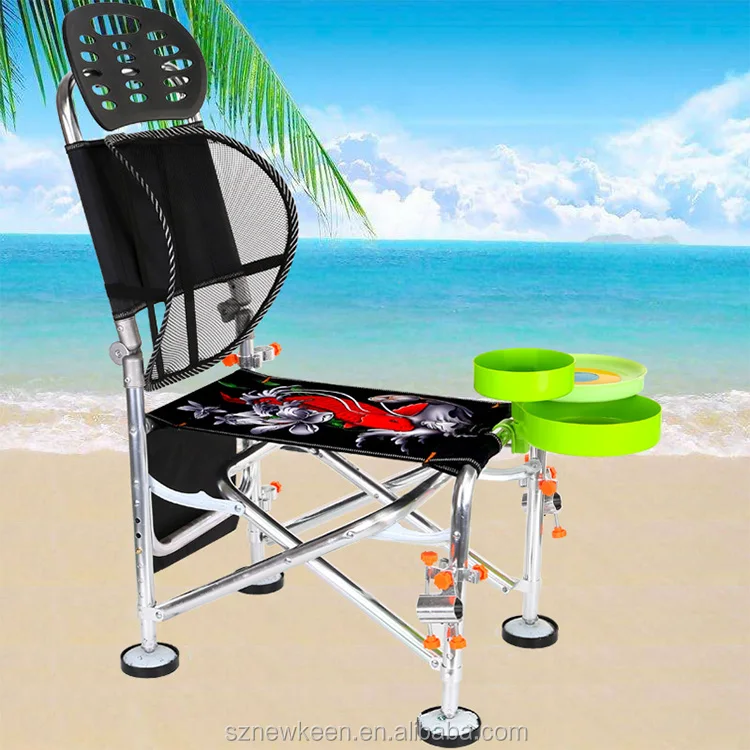 Lk20011 Amason Hot Selling Folding Fishing Chair With Rod Holder Buy