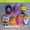 hot sale artificial soft felt strange style toys felt key chain made in china with high quality