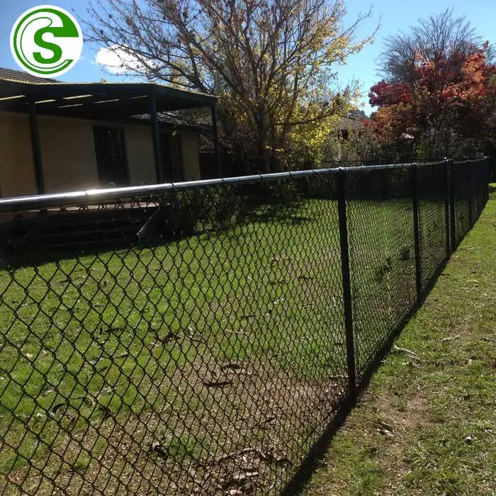 coated chain link fence