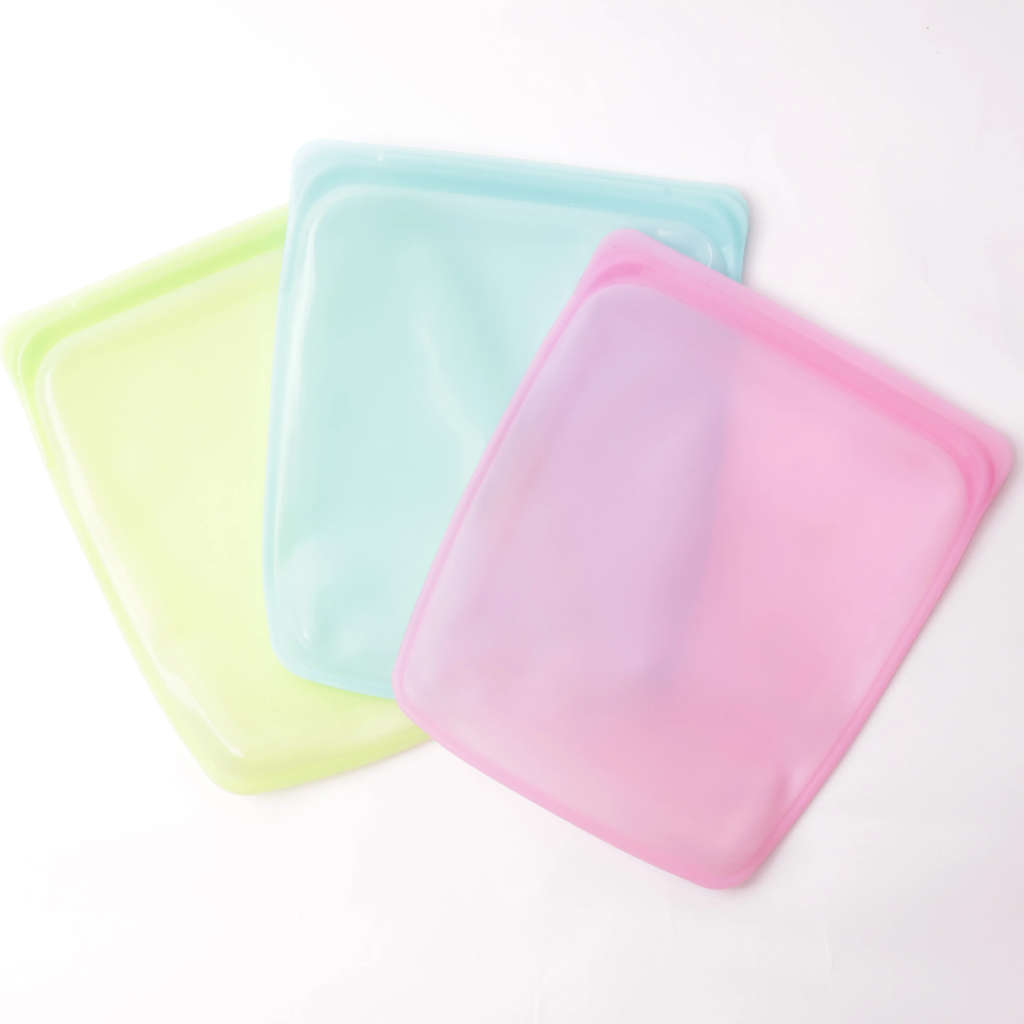 

Top Seller 2019 Silicone Reusable Breast Milk Storage Bags Freezer Bags for Food