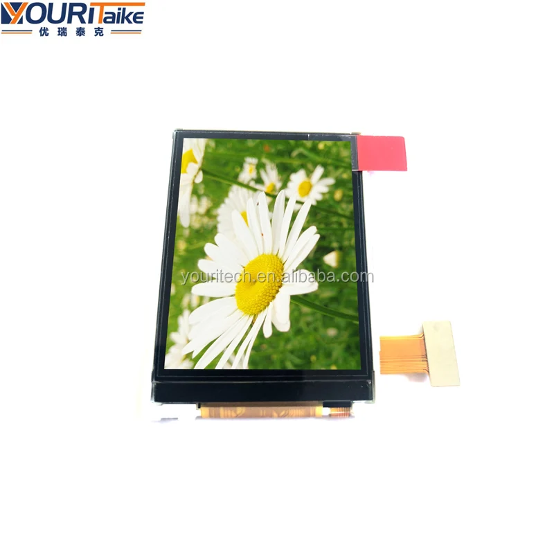 factory directly supply sunlight readable medical lcd screen 2.2 inch 240*320 industrial display with interface 16bit CPU panel