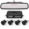 4 Rear sensors Rearview mirror led car parking sensor with Bibi sound alarm