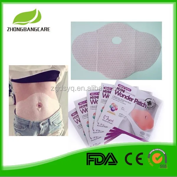 

Support CE ISO effective Mymi Wonder Patch for belly slimming, N/a