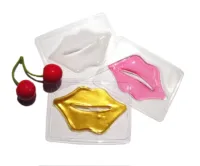 

Organic crystal gold pink white collagen lip exfoliator sleeping lip mask for OEM/ODM