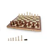 theme chess set with felt lining and chess pieces