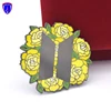 Koop group seventeen Lapel Pin Badge Hard Enamel BTS Koop Pin jacket pins with flower shape design