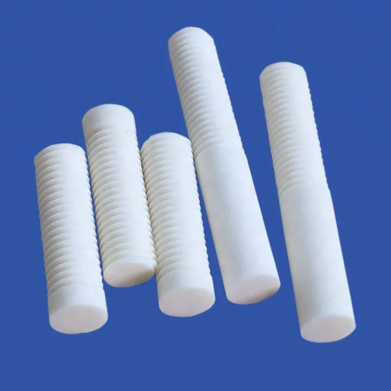 Half Threaded Alumina Ceramic Pipe Rod Ceramic Thread Eyelet Ceramic Thread Guides Buy