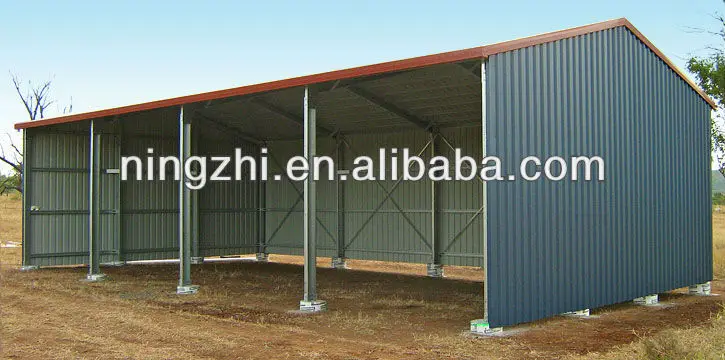 
Open End Storage Shed 
