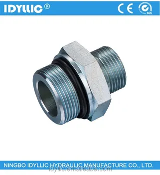 Bsp Steel Hydraulic Fittings Nipple 1 4 Bsp Fittings And