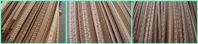 decorative cnc wood carving crown molding