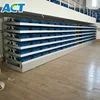 Indoor retractable tribune, telescopic seating system for multi-purpose hall