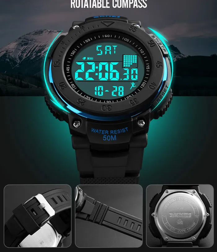 skmei watch pedometer