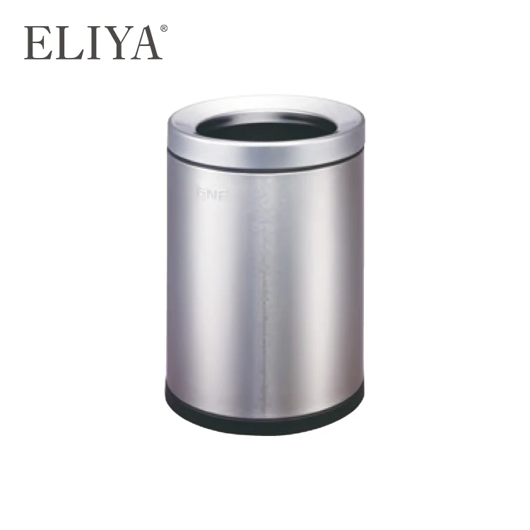 

Hot Selling 10 Liter Stainless Steel Luxury Hotel Room Dustbin, Customized