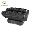 Best Dj Lighting Effects Double Row 8 Pieces RGB Spider Moving Head Laser Light