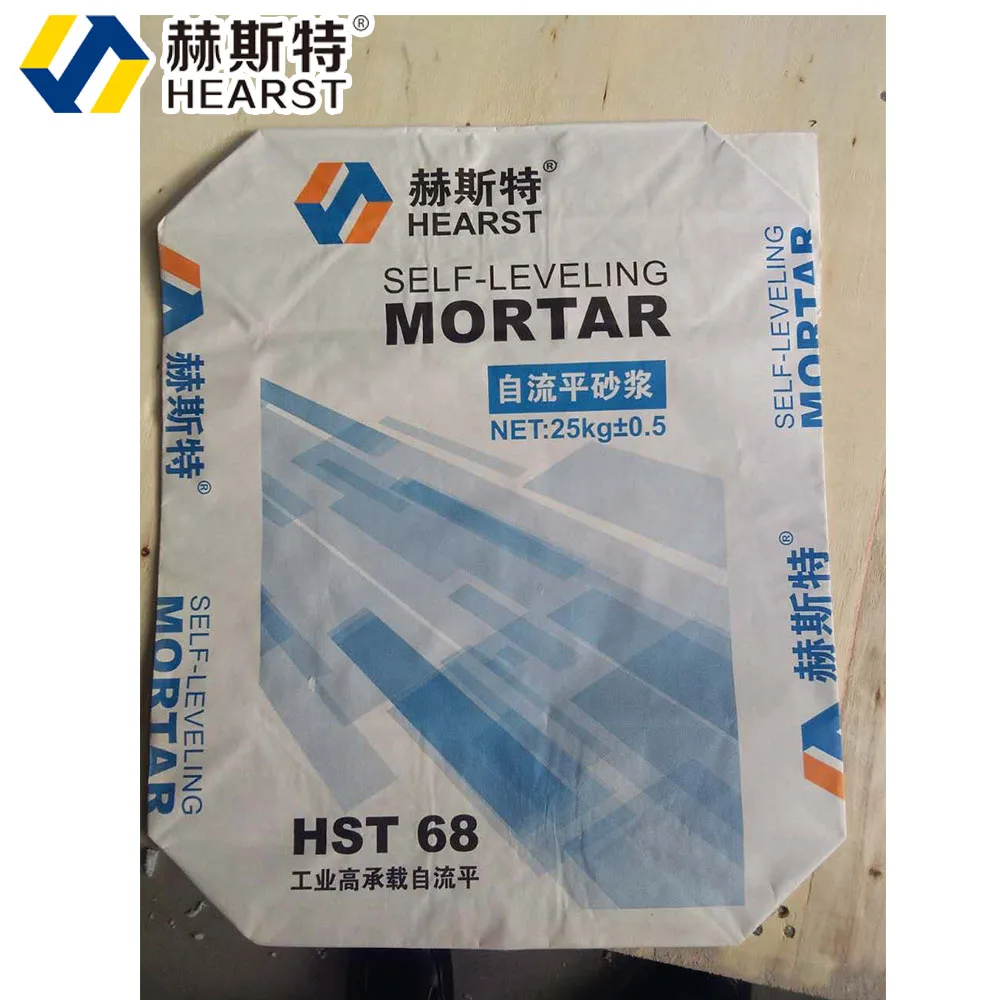 
Concrete floor No shrink grout Self leveling compound 