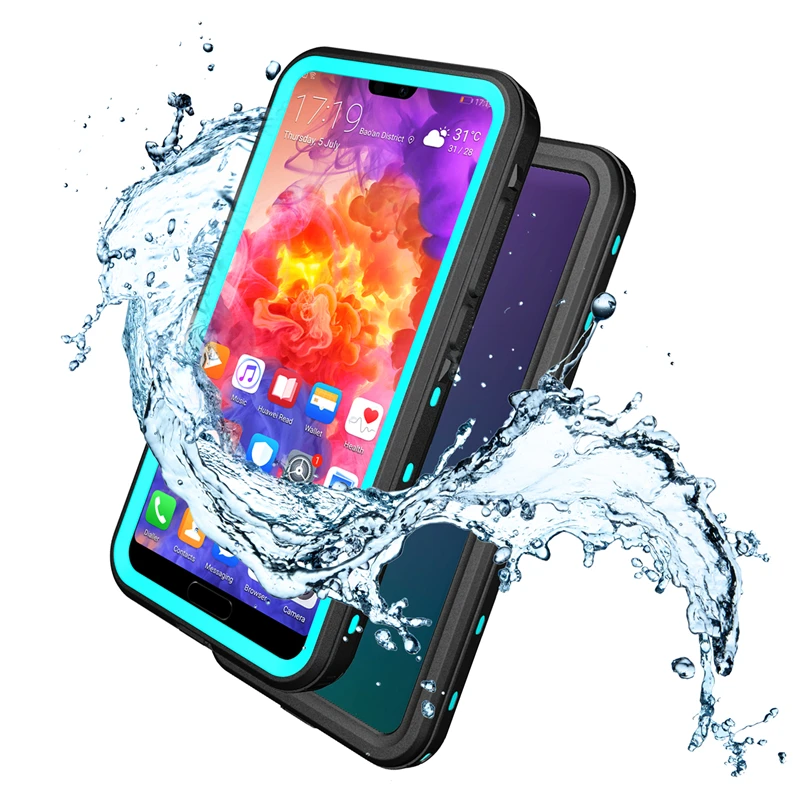 Military Hard Shockproof Plastic Mobile Cell Waterproof Phone Case For Iphone X 8 7 Samsung Galaxy S9 S8 S7 Edge Plus