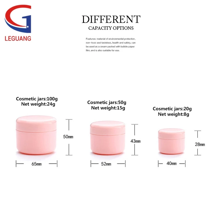 
Chinese packing cosmetic 50ml 100ml 200ml 250ml 100g black plastic jar 