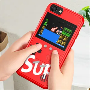 Full color display gameboy color console mobile phone case For Iphone X Protective Phone Case