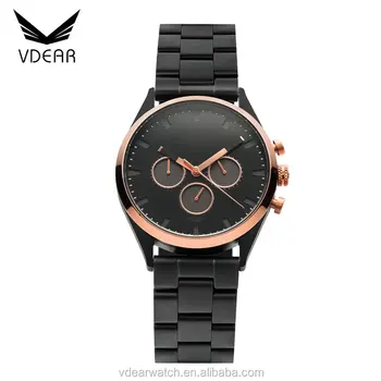 branded metal watches