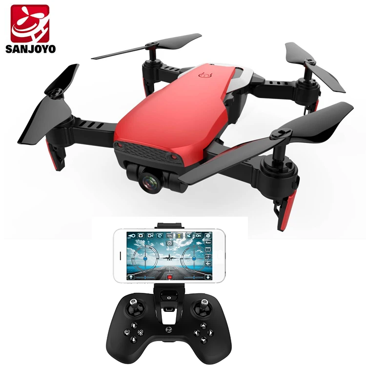 1080P Dual camera  Drone 1080P/480P Wifi FPV drone with Optical Flow Positioning Functions Selfie drone same Mavic Air SJY-Q1