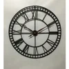 home goods antique decoration metal 80cm wall clock with roman numerals
