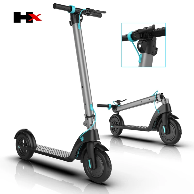 

Best Electric Kick Scooter for Adult/ Removable Battery with Prolong Riding Distance, Sliver and blue