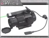 Vector Optics Rayman 1x30 Red Dot Scope GunSight with Side GREEN Laser Sight Combo AK15 AK47 Weapon Sight fit Picatinny Rail