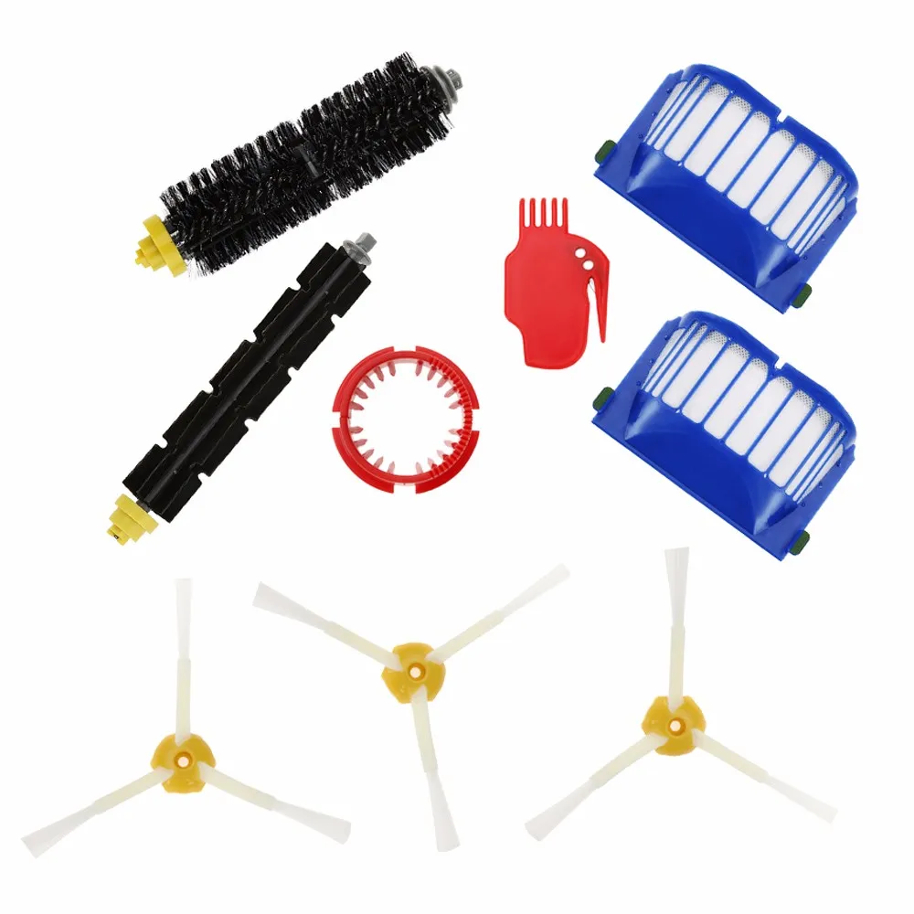 Robot Vacuum Cleaner Parts Filter Accessory Kit Brush Robot For 600
