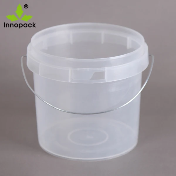 Pickle Egg Food Safe Storage Clear Plastic Bucket 1l/2l