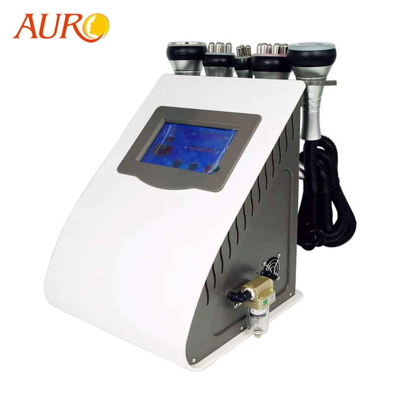 

Au-61 Auro 5 in 1 Ultrasound Cavitation RF Vacuum Beauty Machine Factory