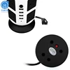 socket electric tower with individual switches for home office