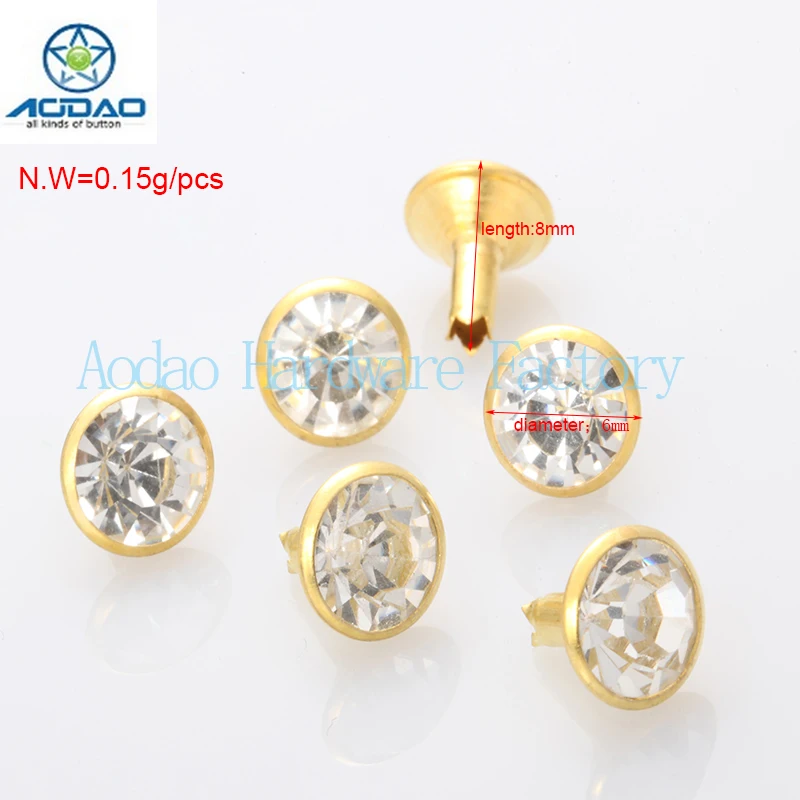 Durable decorative studs clothing for Different Materials