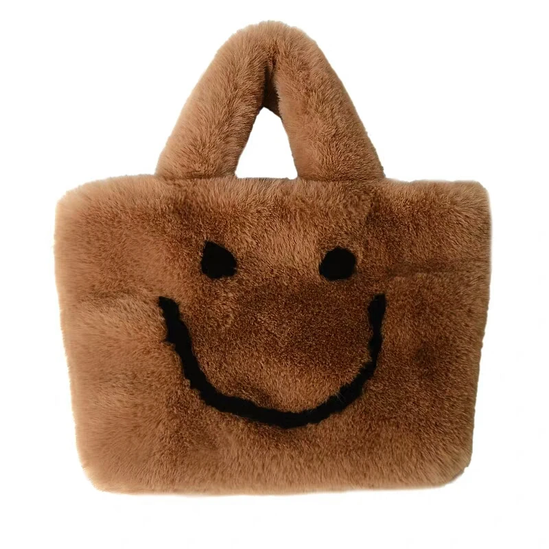 

top quality woman fur bags faux fur bag handbags