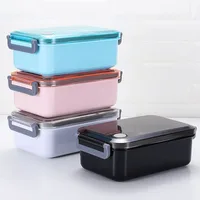 

New design portable 304 stainless steel bento lunch box leakproof lunch box with compartment