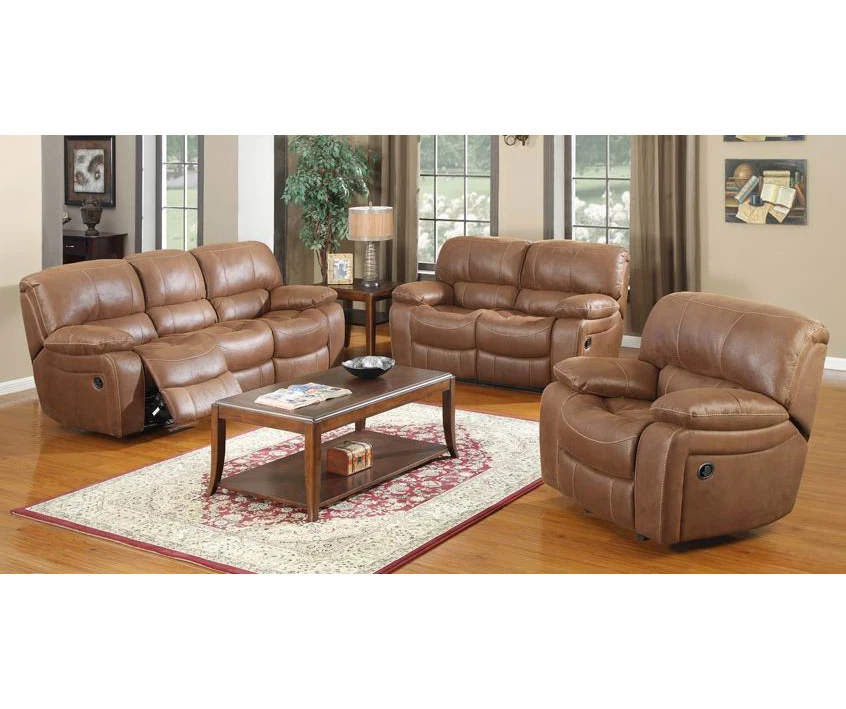 Wholesale High Quality Couch Living Room Sofa Furniture Leather 3+2+1 Sectional Recliner Sofa