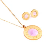 

Women Earrings And Necklace Set Imitation Pearl Brand Jewelry Set Bridal Wedding Jewelry Set