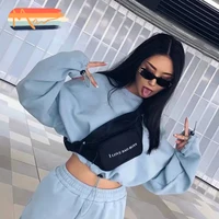 

Maxnegio custom crop top plain streetwear clothing