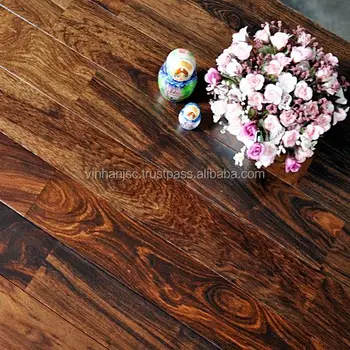 Asia Walnut Finger Joint Uni Natural Hardwood Flooring Uv