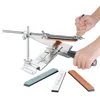 PRO III Knife Sharpener Professional All Iron Steel Kitchen Sharpening System Tools Fix angle With 4 Stones Whetstone III