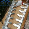 1.25m big model galvanized metal anti climb security sharp wall spike for garden