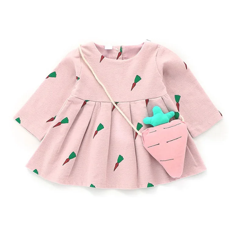 

Wholesale newborn clothes little baby girl dresses princess, Pink
