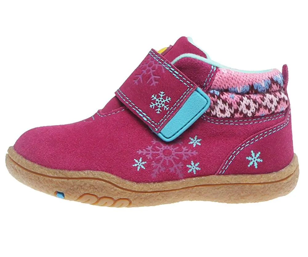 iDuoDuo Kids Cute Snowflake Fashion Boots Children Hiking Boots Warm Winter Boots (Toddler/Little Kid)