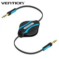 Vention BEA Series 3 5mm Jack Aux Audio Flexible Extention Cable Retactable Expansion Audio Flat Line
