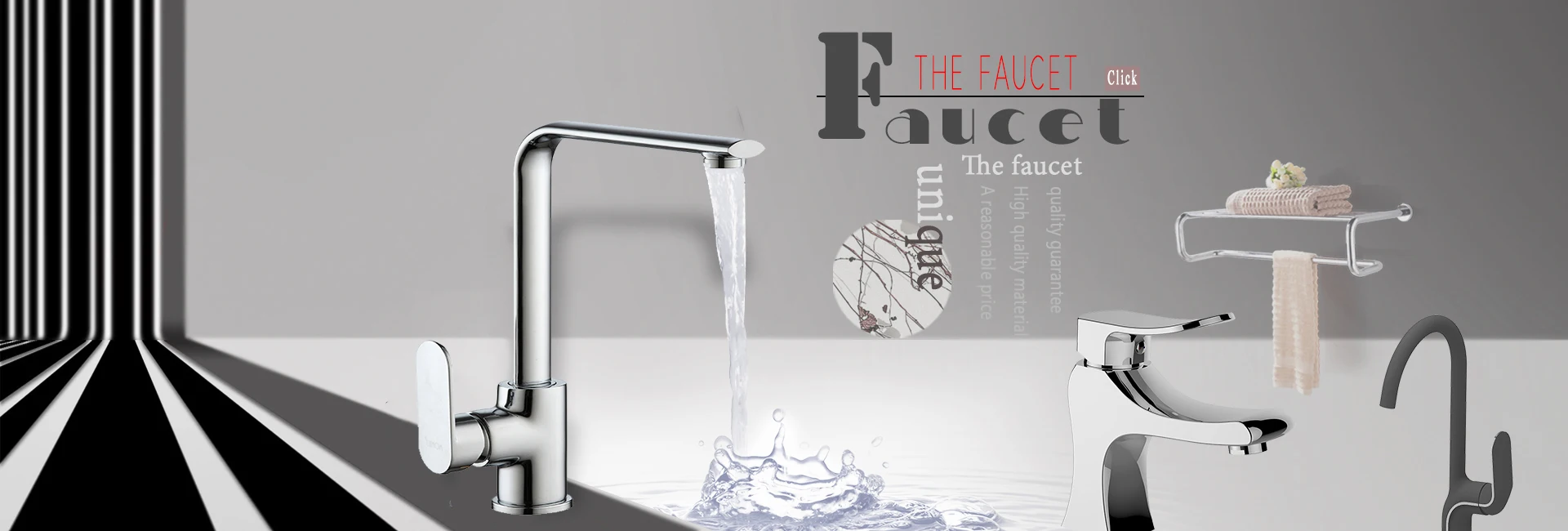 33-Years Faucet Manufacturer , Factory price , Wall mount bath faucet with long neck tub spout