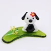 Finely processed animal glass ornaments cute table decoration
