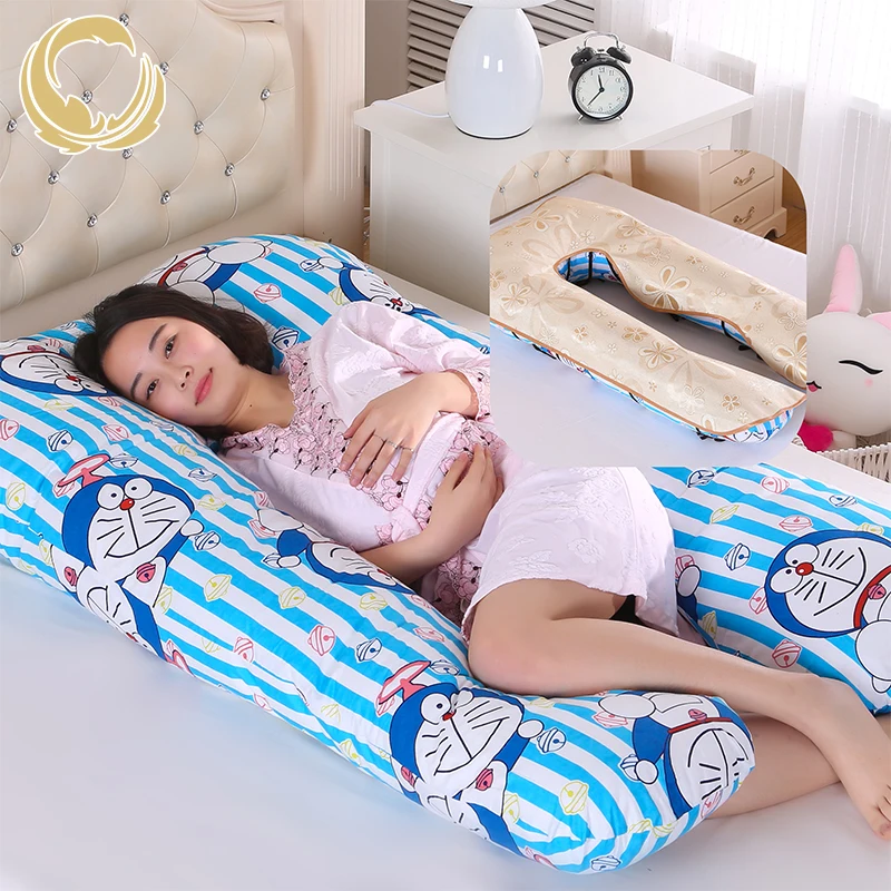 Chiropractic Inflatable Bamboo Pregnancy Pillow With Easy On Off