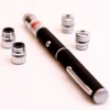 5mw 532nm Green Laser Pointer Pen with 5heads Star Sparking 532nm 5mw Laser Pointer with Heads Packing Set