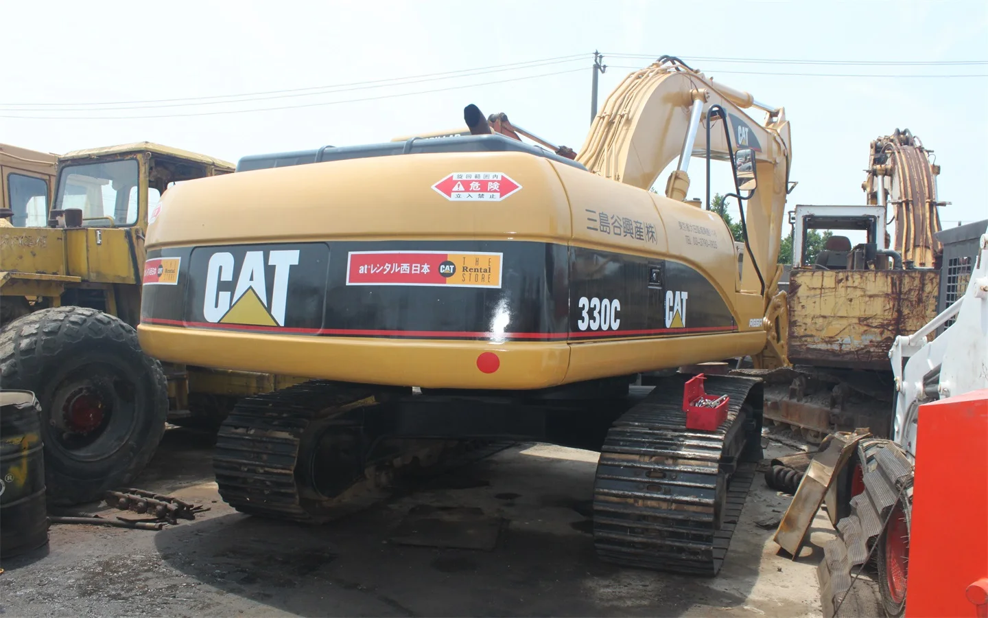 二手施工卡特彼勒 320d 履帶式挖掘機 cat 320b 320c 330c 二手挖掘機