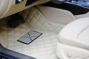 Soft And Comfortable And No Odor Leather Car Mats For Peugeot