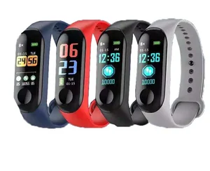M3 Waterproof Smart Band Pedometer Heart Rate Monitor